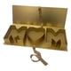 thumbnail image 5 of Caja de flores vacía con forma de carta para mamá, rellenable, para el Día de la Madre, elegante embalaje floral de cartón para fiestas, decoración DI Oro, 5 of 5