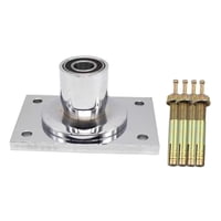 Ioensy - Placa De Brida Fija Para Pole Dance, Placa Superior Rectangular Para Techo De Casa