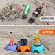 thumbnail image 4 of Posavasos para bebidas Beach Sand, paquete de 5, multicolores, 4 of 8