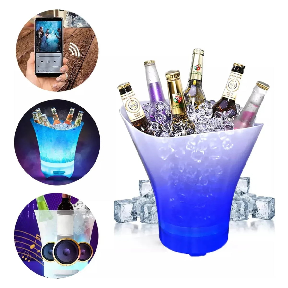 Movi - Hielera Parlante Bluetooth 7 Litros Multicolor