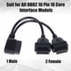thumbnail image 2 of Cable divisor en Y OBD2 TTXSPP de 16 pines, extensión de 30 cm, 2 of 6