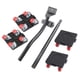 thumbnail image 3 of Herramientas para mover muebles Electrodomésticos Rodillo Portátil Fácil de usar Mudanzas con ruedas para armarios Refrigeradores Mudanza Sofás Cama, 3 of 4