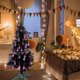 thumbnail image 4 of Adornos colgantes navideños Lulu Home 34 bolas moradas de 4 cm, 4 of 7