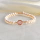 thumbnail image 1 of Healing Yoga Beaded Bracelet - Double Layer Adjustable Geometric Jewelry for Anxiety Relief and Stress Management, 1 of 5