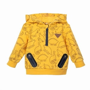 Polerón Bebe Niño Amarillo Pillin