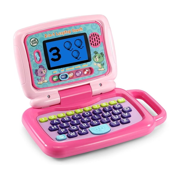 Juguete Leapfrog 2 en 1 LeapTop Touch Rosa
