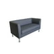 thumbnail image 2 of Sofa Caribe Dos Cuerpos En Lino Gris Oscuro, 2 of 3