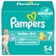 thumbnail image 1 of Pañales Pampers Baby-Dry Talla 7 Paquete con 54 Unidades, 1 of 5