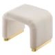 thumbnail image 5 of Taburete Modway Koda Performance Velvet Waterfall, latón y almendra, 5 of 9