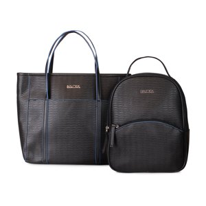 Pack Leeway Nautica Mochila + Cartera Negra