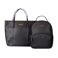 Pack Leeway Nautica Mochila + Cartera Negra