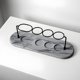 thumbnail image 4 of Soporte Porta Cepillos Pasta Dental Absorbente Diatomita Gris, 4 of 9