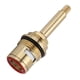 thumbnail image 2 of Cartuchos De Disco De Vástago De Cerámica De Latón Válvulas De Grifo Reemplace El Tornillo M4 Del Baño Rojo En El Sentido De Las Agujas Del Reloj, 2 of 5