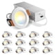 thumbnail image 1 of Lámpara LED de techo empotrable sin velas Amico, 2 pulgadas, 5 CCT, 6 W, 1 of 9