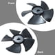 thumbnail image 2 of Aspa del ventilador del motor del condensador del refrigerador W10156818 para Whirlpool, 2 of 7
