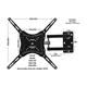 thumbnail image 3 of Soporte Tv Belug  Brazo Home Desing - 117B-2 14 a 55 Pulgadas Peso Max 50kg Color Negro, 3 of 3