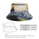 thumbnail image 2 of La Leyenda de Link Aliento Sombrero bucket para adultos, gorra de protección solar, sombrero de pescador plegable para viajes al aire libre, pesca y actividades de verano, 2 of 6