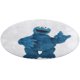 thumbnail image 1 of Alfombra Redonda Monstruo De Las Galletas Desmarcar 60cm, 1 of 6