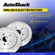 thumbnail image 4 of Rotor de freno AutoShack 299 mm plateado de 5 pernos, 4 of 7