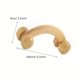thumbnail image 1 of 1pc Multi-Functional Wooden Massage Roller for Neck, Arms, Back, Waist, Thighs - Helps Ease Muscle Tension and Promote Circulation, 1 of 3