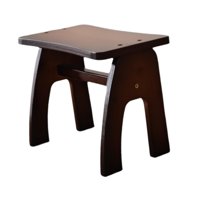 Bothyi - Taburete De Madera Resistente Para El Hogar Pequeño Para El Hogar Para El Hogar Para El Baño Del Dormitorio En Casa