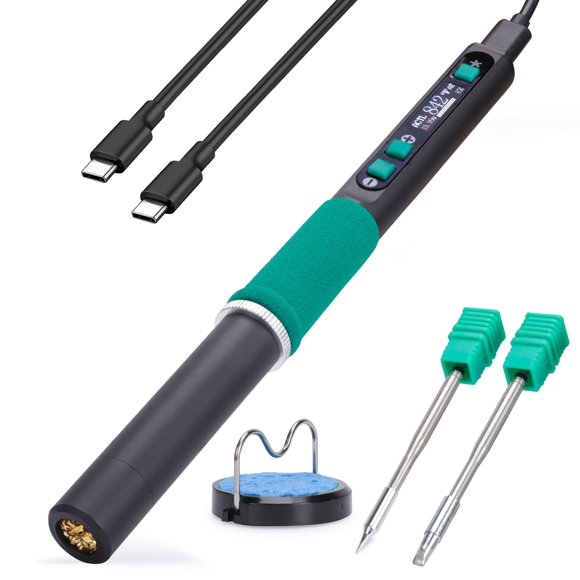 Soldador YIHUA 928D-IV Tipo-C Calentamiento Rápido LCD 110V