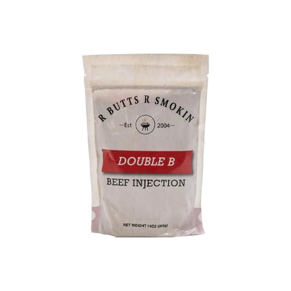 Mejorador de sabor para inyección de res Double B de R Butts R Smokin