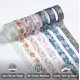 thumbnail image 4 of Set de Cintas Washi Mr. Pen – 21 Rollos con Diseño Floral Vintage, 4 of 6