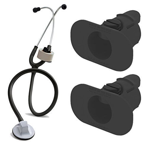 Portacinta para estetoscopio StatGear, pack de 2, negro