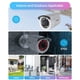 thumbnail image 2 of Sistema de cámara de seguridad para el hogar ZOSI H.265+ 5MP 3K Lite 8CH DVR, 2 of 9