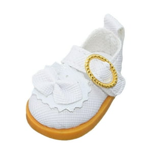 Sharplace - Zapatos De Princesa Para Muñecas, Accesorios Para Fotos, Decoración, Accesorios Diy Para Niños, Vestir, Blanco