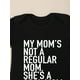 thumbnail image 4 of Baby Boys Casual Cute "SHE'S A COOL MOM" Print Romper, Comfortable Soft Short Sleeve Crew Neck Bodysuit For Summer, 4 of 5