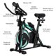 thumbnail image 2 of Bicicleta Spinning K300 Pro con Volante Inercia 6 kg Verde, 2 of 8