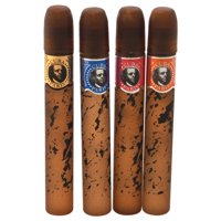 Set De Regalo Perfume Cuba Black Splash Dorado, Splash Rojo, Blue Splash, Orange Splash