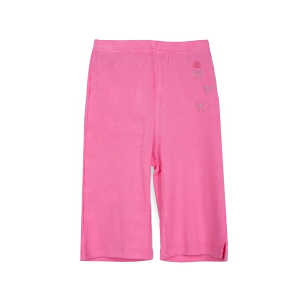 Calza Bebé Niña Lisa Pierna Ancha Fucsia Pillin