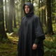 thumbnail image 3 of Poncho Impermeable Tactico 3 en 1 para Adultos, Capa de Lluvia Reutilizable, Toldo y Manta de Acampar para Senderismo, Negro, 3 of 12