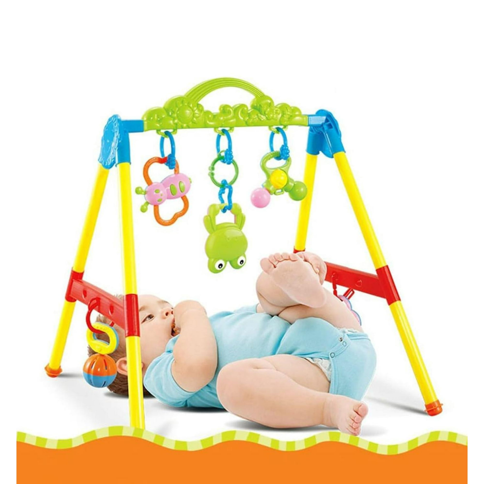 Genérico - Gimnasio Infantil Para Bebes Centro De Actividad Y Diversion Amarillo