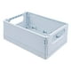 thumbnail image 3 of Canasto De Almacenamiento Plegable Multiusos Con Asa Para El Hogar, Baño, Oficina, Azul, 3 of 3