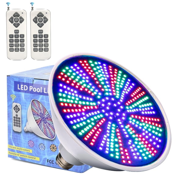 Luz para piscina Cynlink LED 12V 50W de cambio de color E26