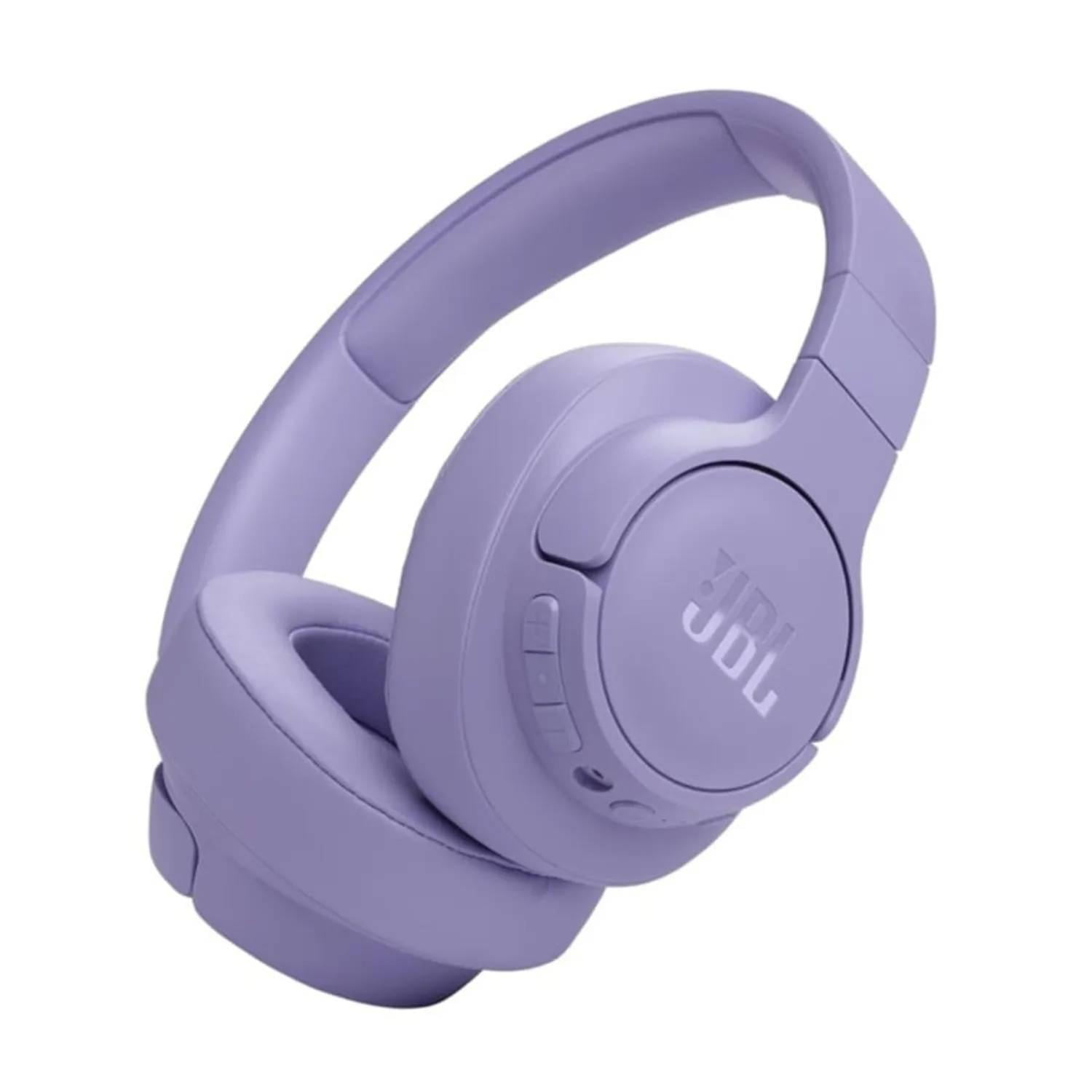 Audífonos Jbl Tune 720 Bt Bluetooth Over Ear Purple Violeta