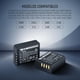 thumbnail image 2 of Kit 2 Baterías Neewer NP-W126 1140mAh con Cargador USB-C, 2 of 7