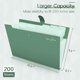 thumbnail image 3 of Carpeta de archivo Sooez de 8 bolsillos expandibles color blush, 3 of 7