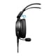 thumbnail image 5 of Auriculares para juegos Audio-Technica ATH-GDL3BK con parte trasera abierta negros, 5 of 7