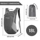 thumbnail image 2 of Mochila ZOMAKE ultraligera y plegable de 18 litros para viajes, 2 of 8