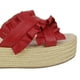 thumbnail image 5 of Sandalia Exs Plataforma Cuero Roja, 5 of 6