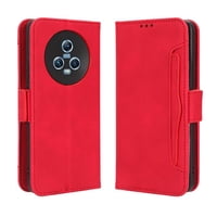 Funda Tipo Billetera Foxdock Para Honor Magic 5 – Tapa Flip Con Tarjetero