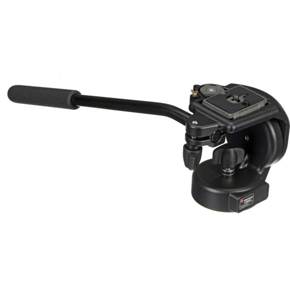Cabezal fluido Manfrotto 128RC con placa rápida 200PL 14 RC2