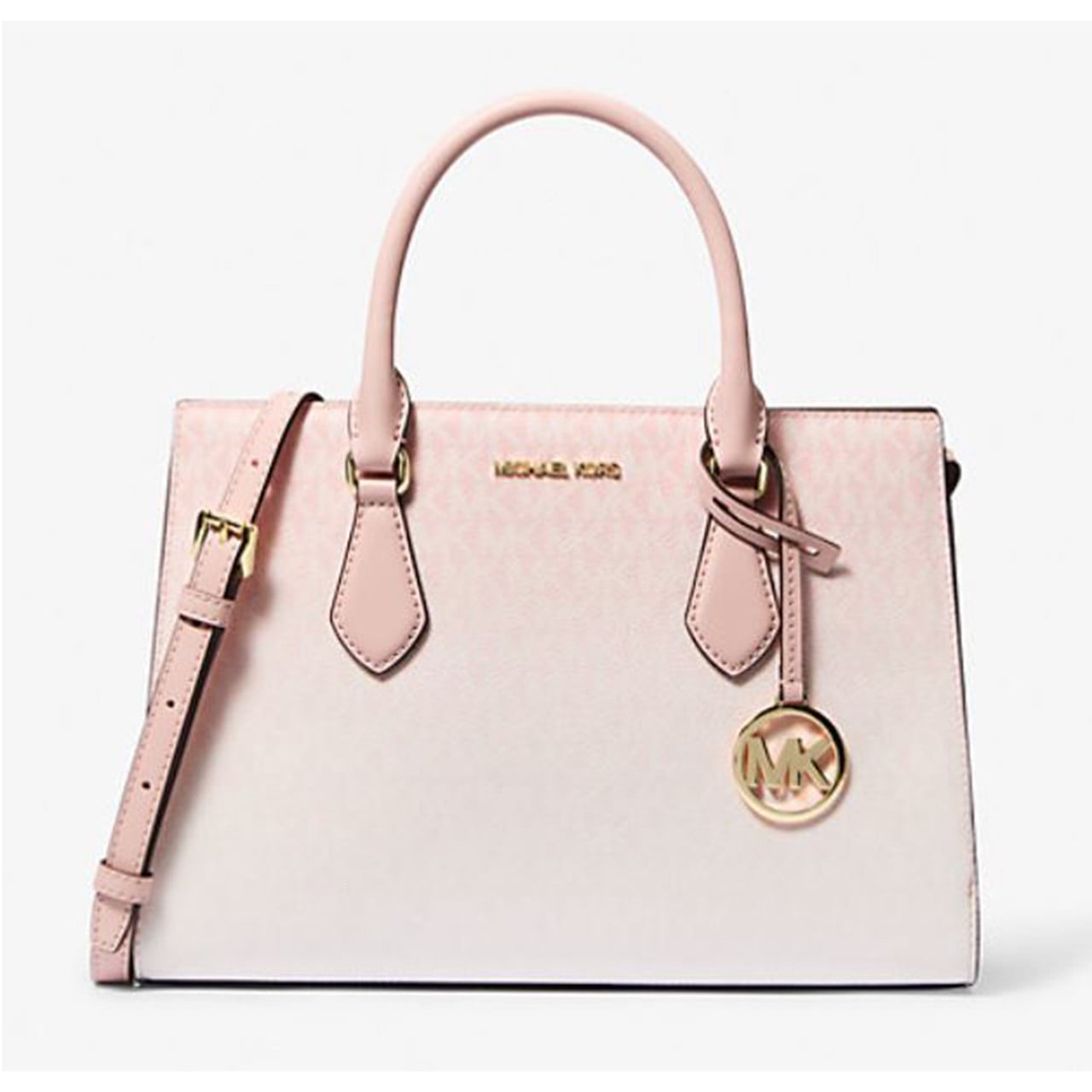 Bolso Satchel Michael Kors Sheila Mediano Powder Blush