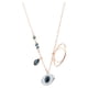 thumbnail image 3 of Collar SWAROVSKI Symbolica Evil Eye para mujer, azul con caja, 3 of 4
