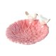 thumbnail image 4 of Bandeja Circular De Cerámica Para Baratijas De Anillo De 5 Pulgadas Con 2 Estatuas De Pájaros Para Decoración De Habitaciones, Color Rosa, 4 of 5